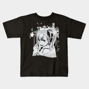 Hinamatsuri ''ANZU'' V1 Kids T-Shirt